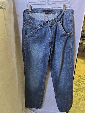 Calvin Klein Worker Jeans Men's Carpenter 32 x 32 Medium Wash Y2K Carpenter